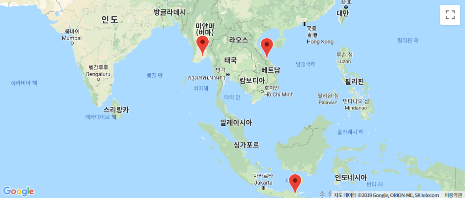 해외학당 구글지도
